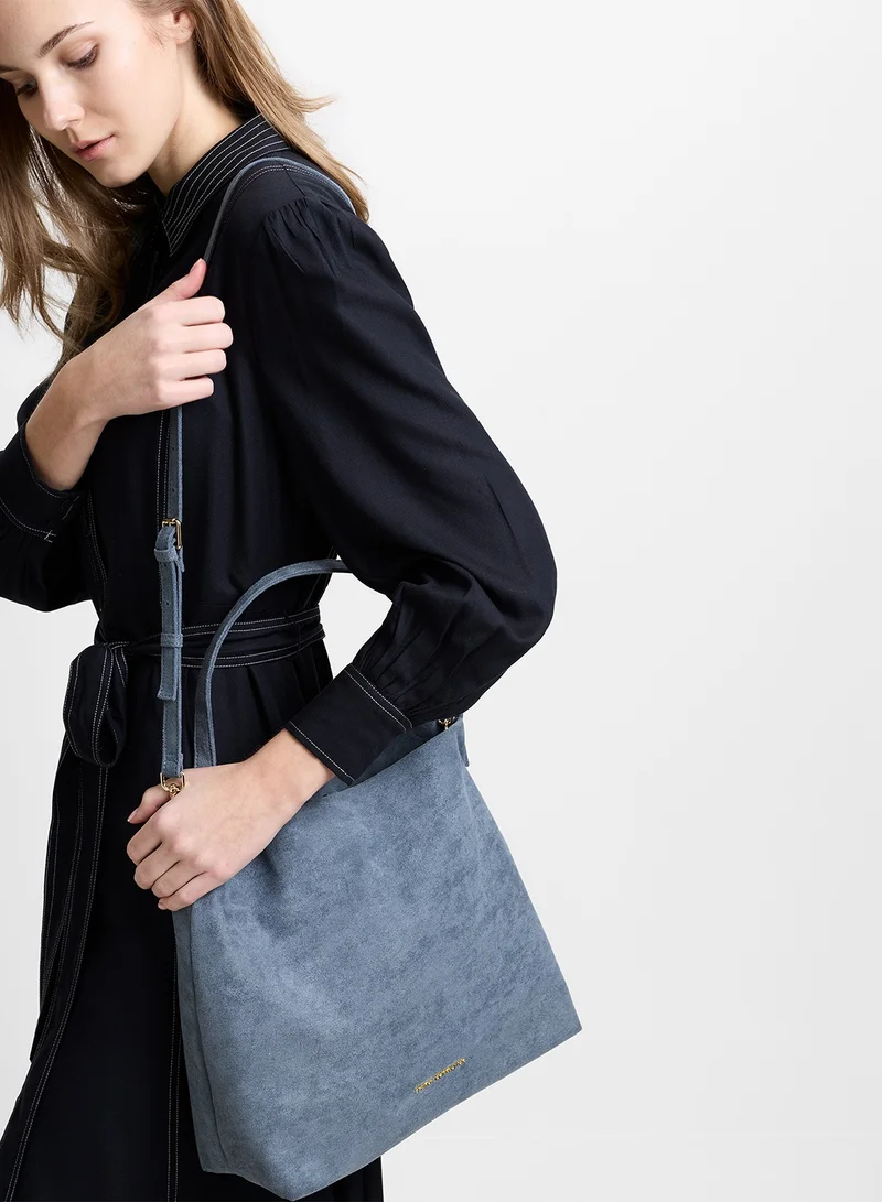 فرنش كونكشن Women Blue Camille Shoulder Bag
