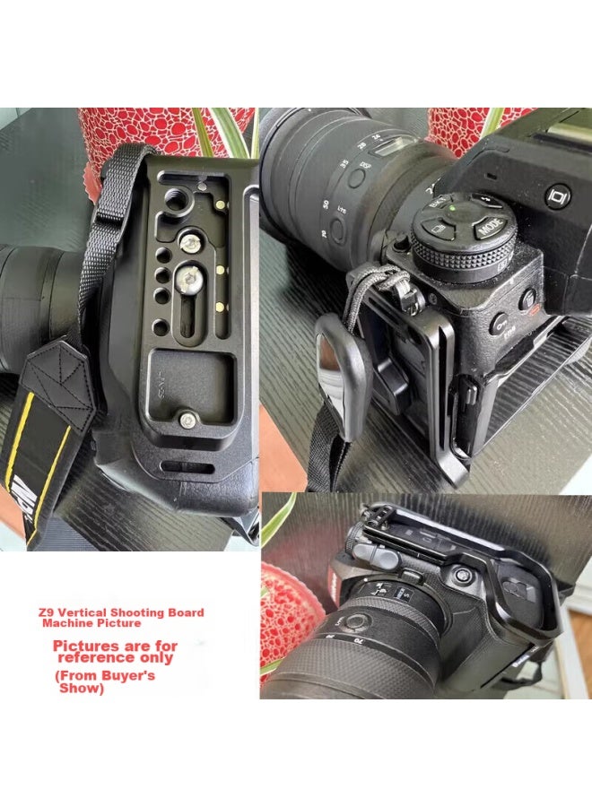 Leofoto Nikon Z9 Dedicated L-type Quick Release Plate, Camera Vertical Shooting Plate, Nikon Z9 Specific - Image 3