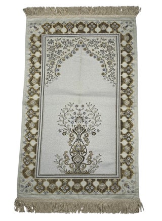 Elegant Menekse Garden Prayer Mat with Simple Chandelier Motif and Delicate Rose Embroidery - pzsku/Z58D6B80A00D69D26D03DZ/45/1750867192/de0ef9ee-aba0-42a0-8f95-455cb6dbfaea