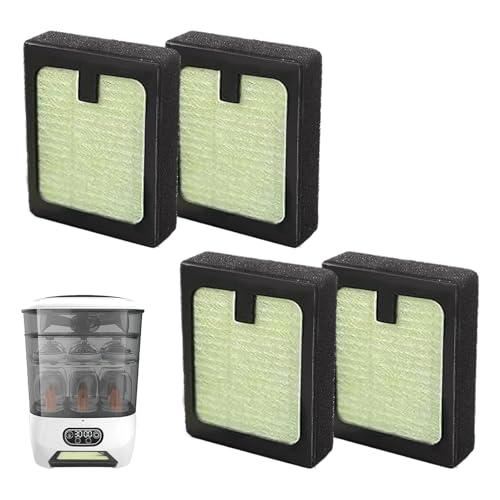 HAVANSIDY 4PCS HEPA Filter Replacement Compatible with Baby Brezza Bottle Dryer Advanced and Baby Brezza Bottle Washer Pro - Image 1
