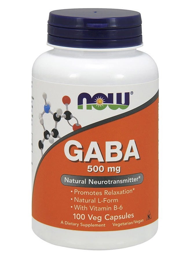 now Gaba - 500mg, 100 Capsules (Pack of 2) - Image 4