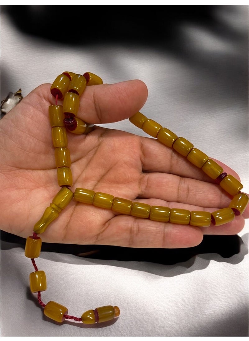 جاست ناتشورالز سبحة رجالية من الفاتوران الألماني عدد الخرز 31 ومقاس الخرز 10.5mm x 8mm  - Image 2