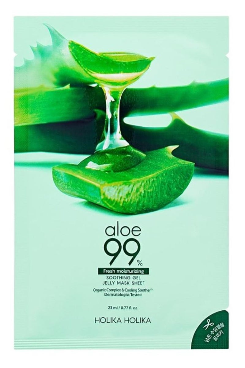 Holika Holika قناع هلامي مهدئ من الألوة 99% 23 مل