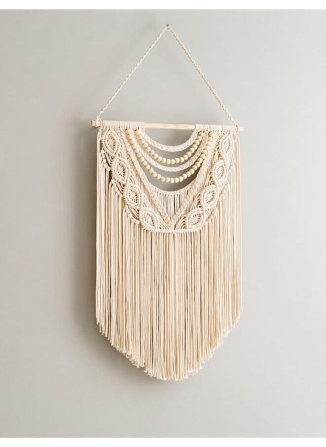 Home Gallery - Medium Macrame Wall Hanging Handmade 60X60 cm - Image 1
