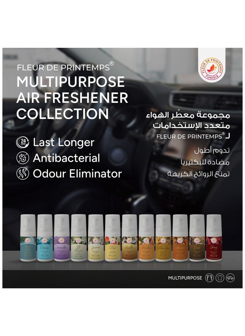 Fleur De Printemps Cherry Air Freshener Spray | 30ml | Sweet & Refreshing Aroma | Gas-Free & Anti-Smoking | Ideal for Home, Car, Office  - Image 4