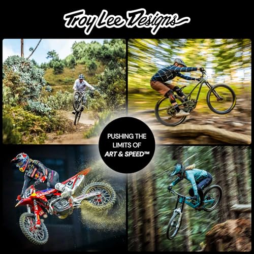 Troy Lee Designs قميص تروي لي ديزاينز جي بي برازن كامو - ملابس سباق موتوكروس دراجة نارية ATV إندورو رياضة مزدوجة على الطرق الوعرة بأكمام طويلة - للبالغين رجال (رمادي، MD) - Image 4