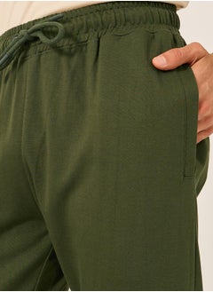 Styli Eco Earth Slim Terry Open Hem Joggers with Welt Pockets  - Image 3
