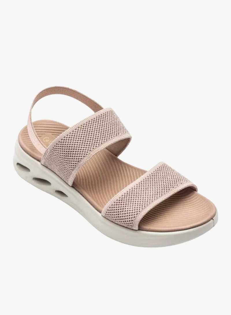 لو كونفورت صنادل بنقوش مع حزام خلفي