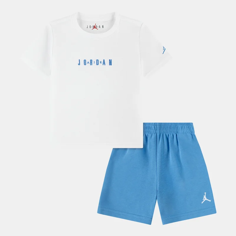 Kids' Wordmark T-Shirt and Shorts Set