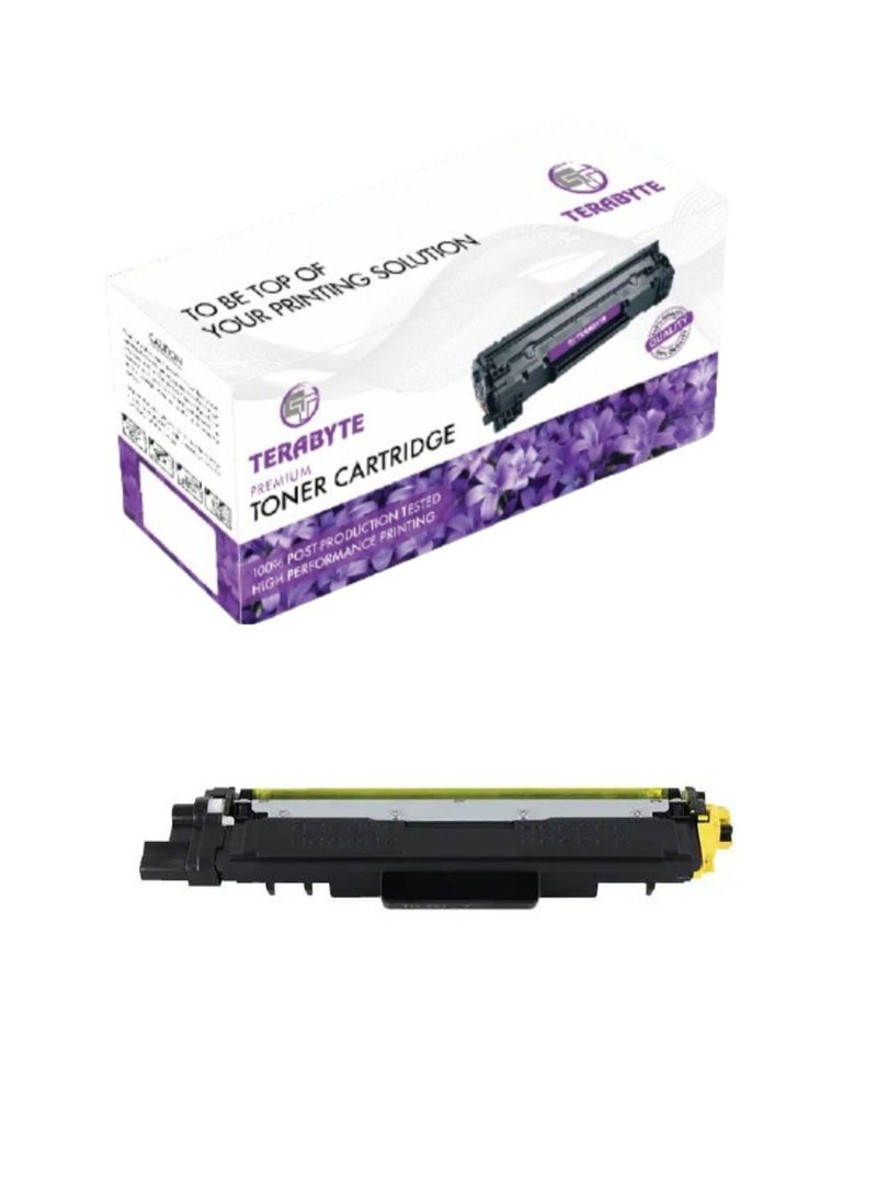 Terabyte MFC-L3750cdw Compatible YELLOW Toner Cartridge for Brother DCP-L3510cdw, DCP-L3550cdw, HL-L3210cw, HL-L3230cdw, MFC-L3710cw, MFC-L3750cdw, MFC-L3770cdw | TN-243 TN-247 with CHIP - Image 1