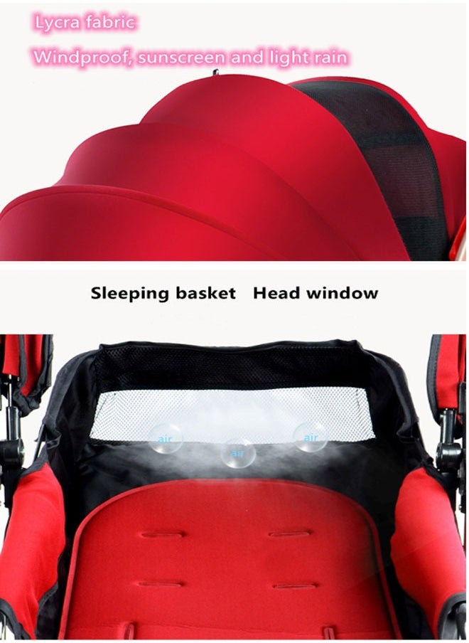 keke - Adjustable Baby Single Stroller With Storage Basket, Easy To Fold, and Compact Design - Image 1