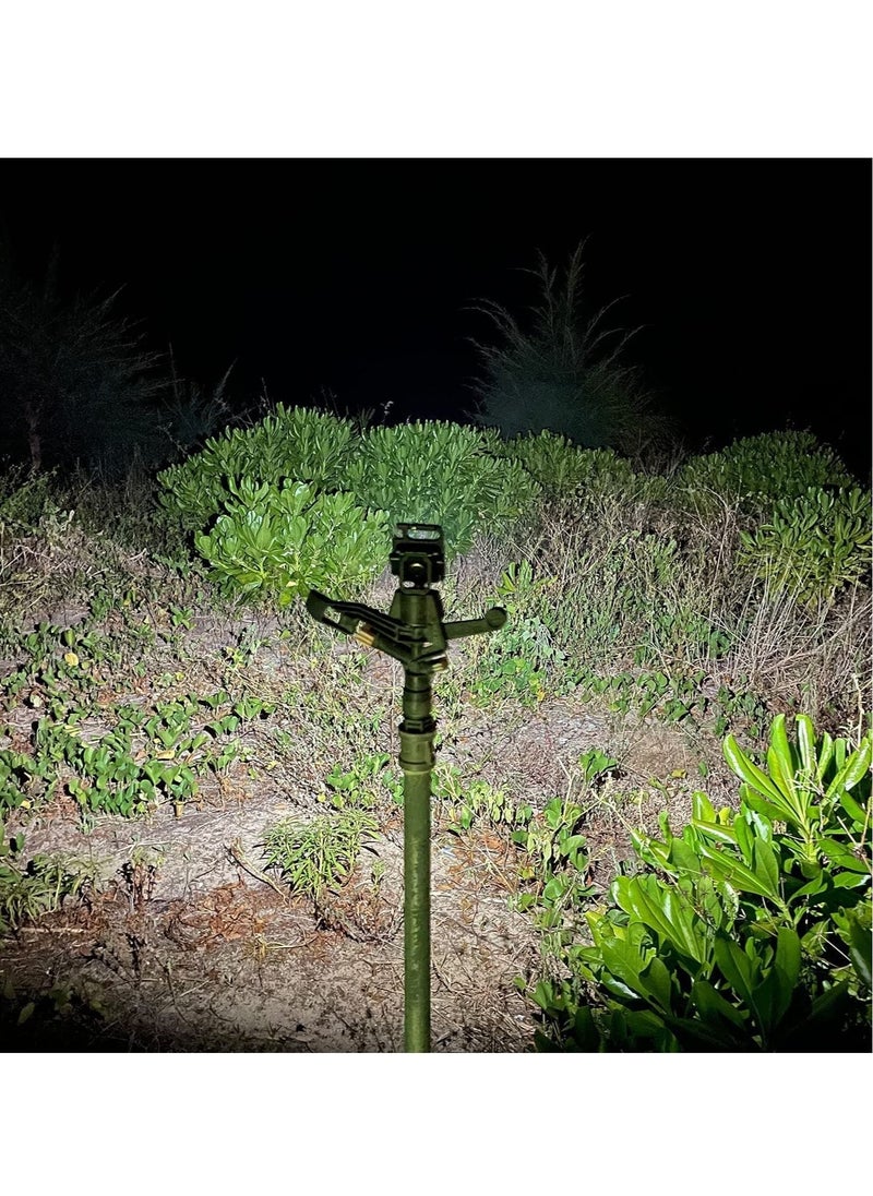 ELTRAZONE - Small Flashlights, 800Lumens Bright Rechargeable Keychain Mini Flashlight 4 Light Modes Portable Pocket Light with Folding Bracket Bottle Opener and Magnet Base - Image 1