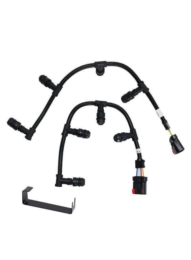 UOIENRT Powerstroke 6.0 Diesel Glow Plug Harness with Right Left Harness Removal Tool Compatible with 2004-2010 Ford 6.0L V8 Powerstroke Diesel Engine Ford F-250 F-350 F-450 Super Duty - Image 1