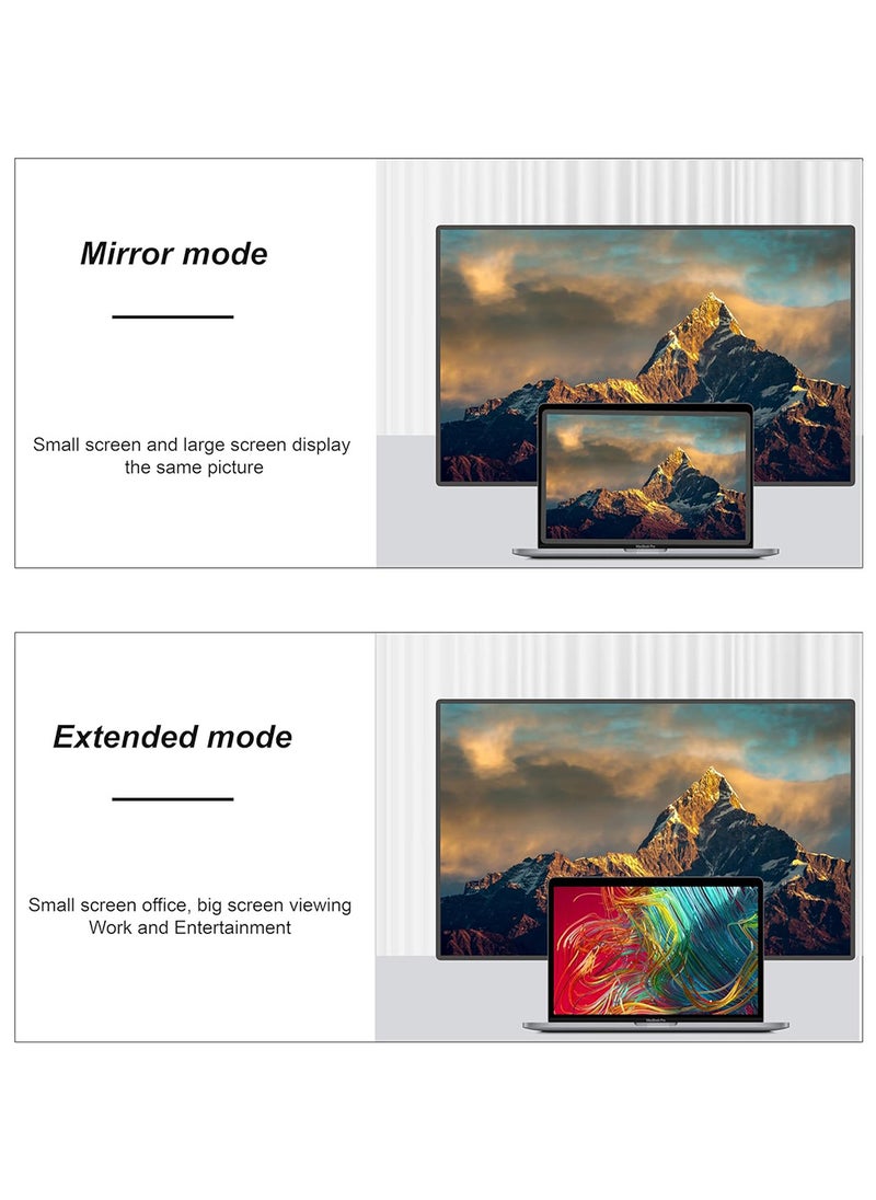 موسل موسيل كيبل 4K ميني دي بي إلى اتش دي ام أي مقاس 2 متر  - Image 4