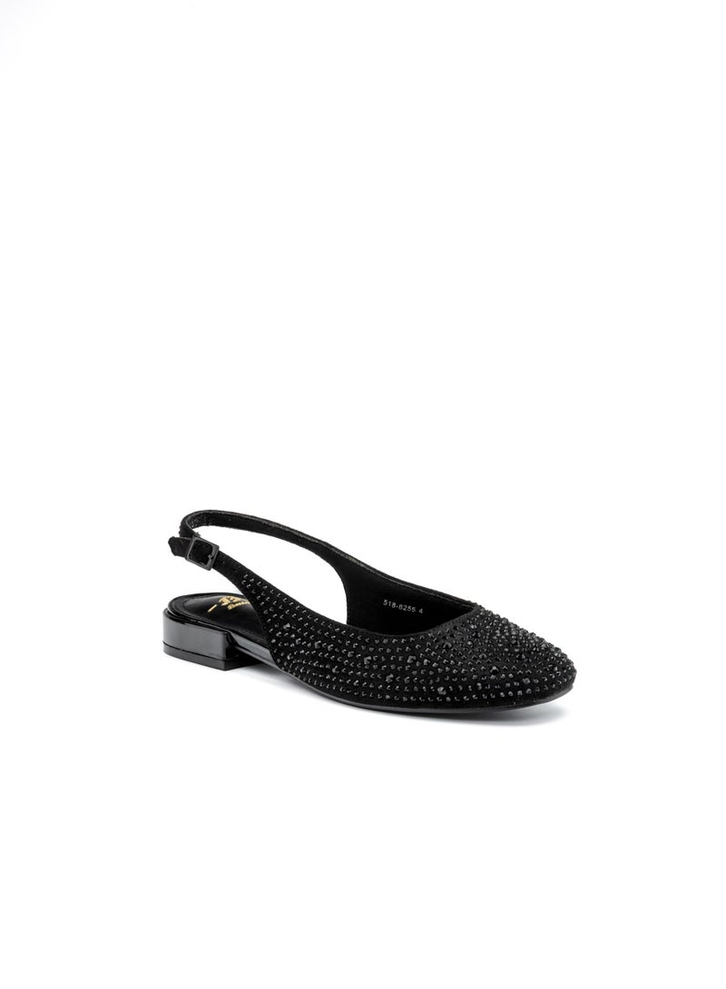 Bata Embellished Flat Shoes - Image 2