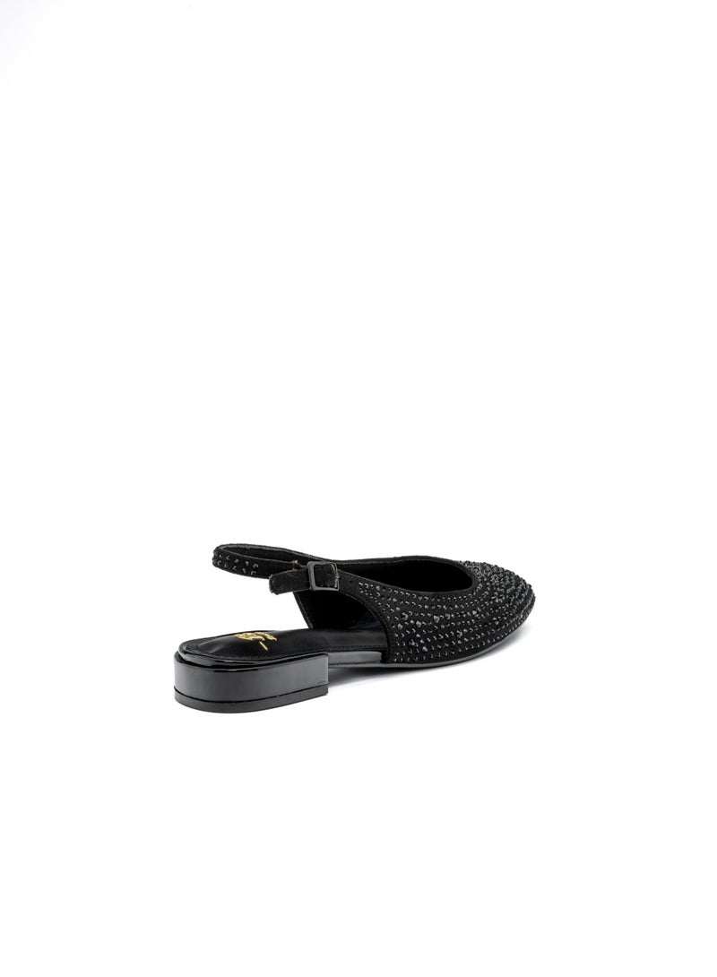 Bata Embellished Flat Shoes - Image 3