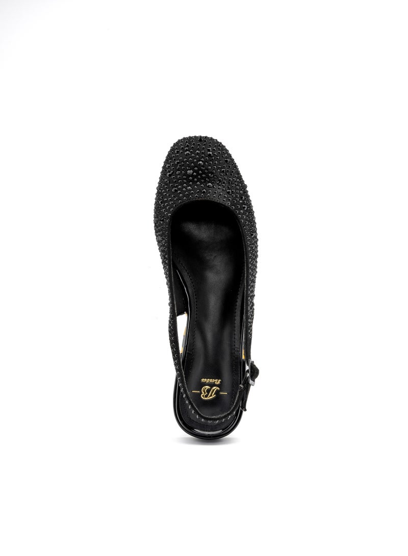 Bata Embellished Flat Shoes - Image 4