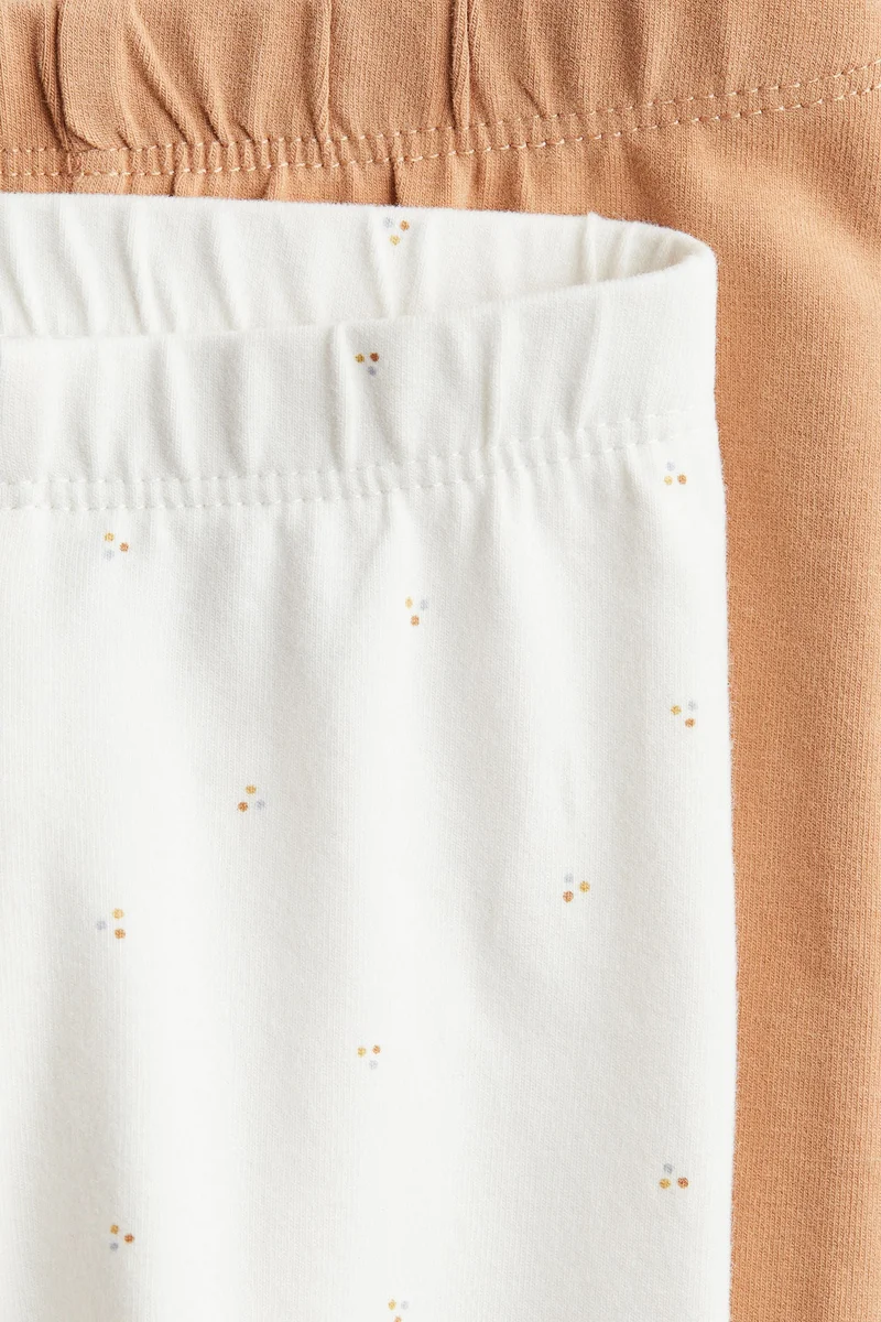 اتش اند ام لغينغز من قطن الجيرسيه - عبوة من قطعتين