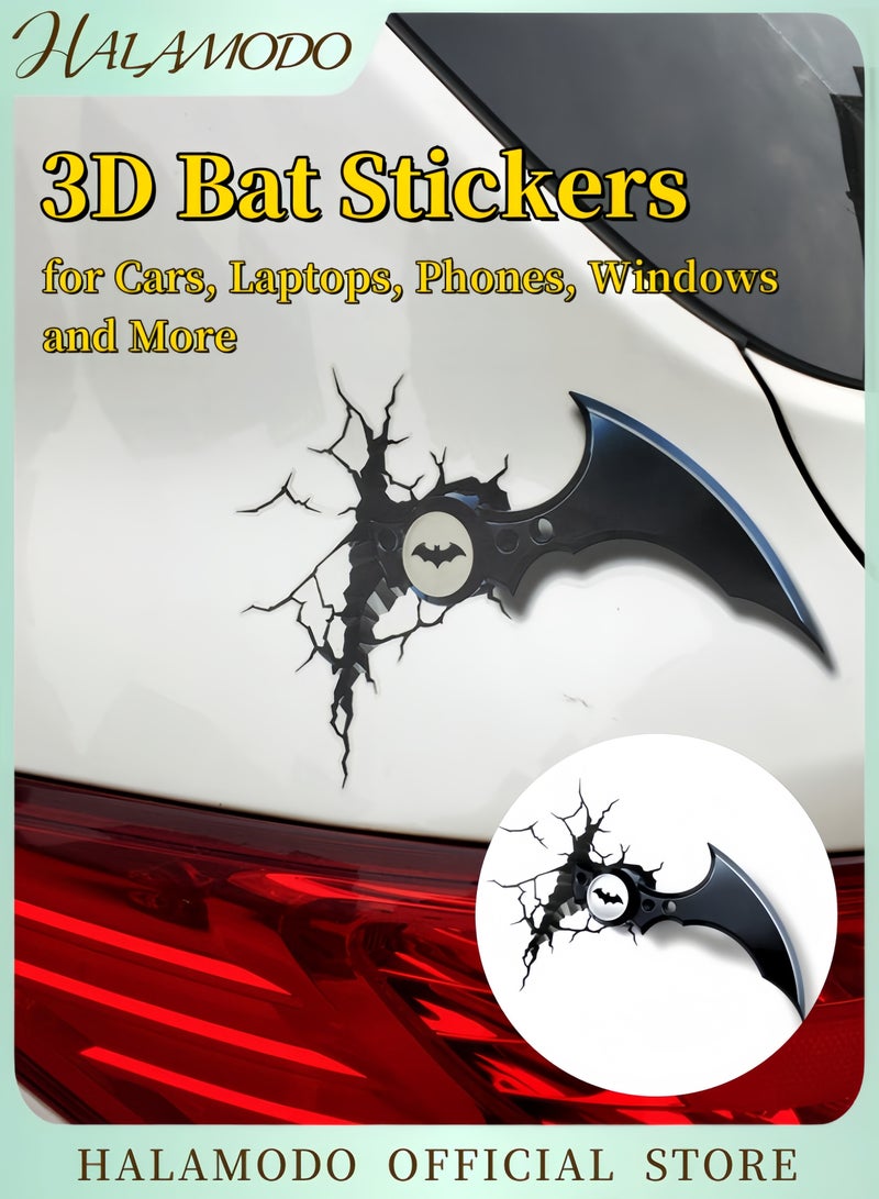 هالامودو ضوء ديكوري ثلاثي الأبعاد باتمان باتارانج، أسود - Image 1