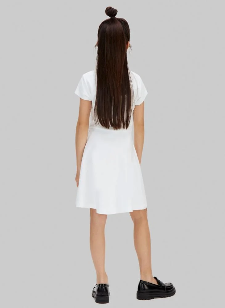 Calvin Klein Jeans Youth Punto Short Sleeve Dress