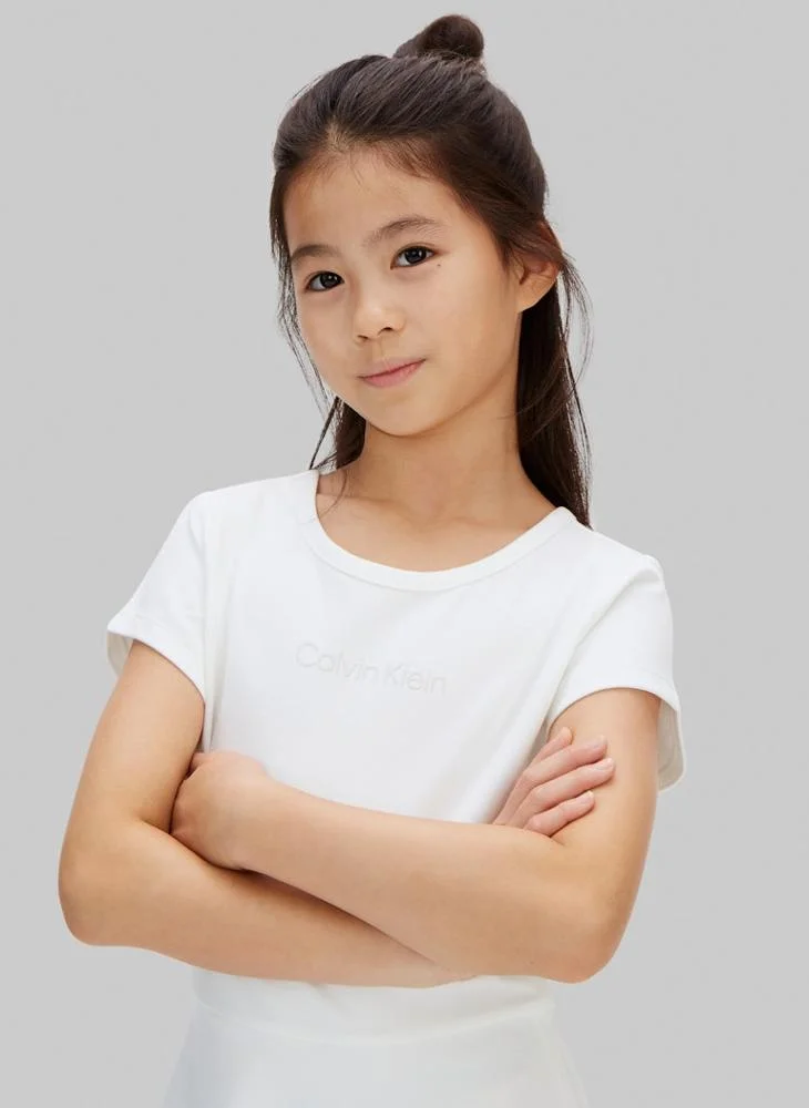 Calvin Klein Jeans  Youth Punto Short Sleeve Dress for Women | Best Price UAE