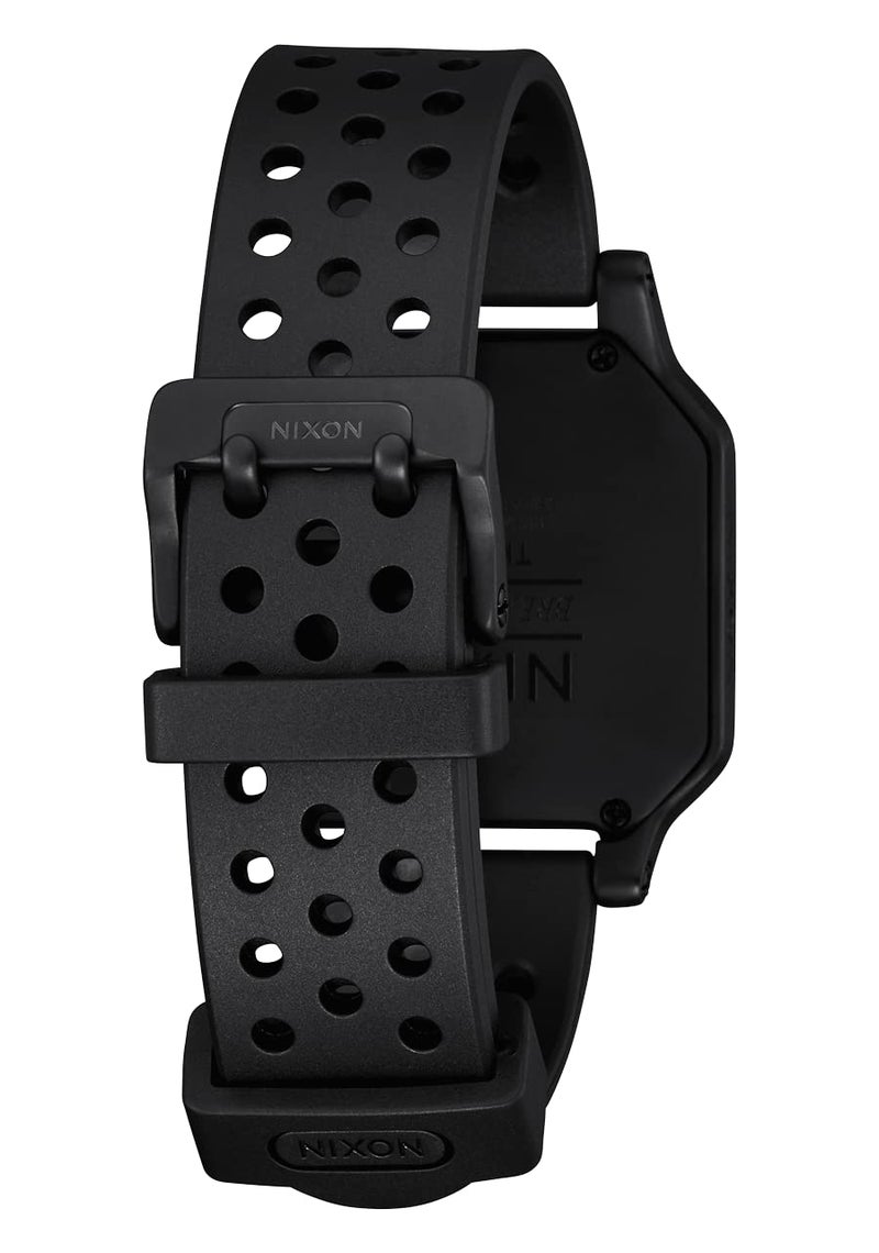 NIXON Heat A1320 - Digital Watch for Men and Women - 100M Water Resistant Exercise Workout - Custom 38 mm LCD Display, 20mm PU Band - Image 3