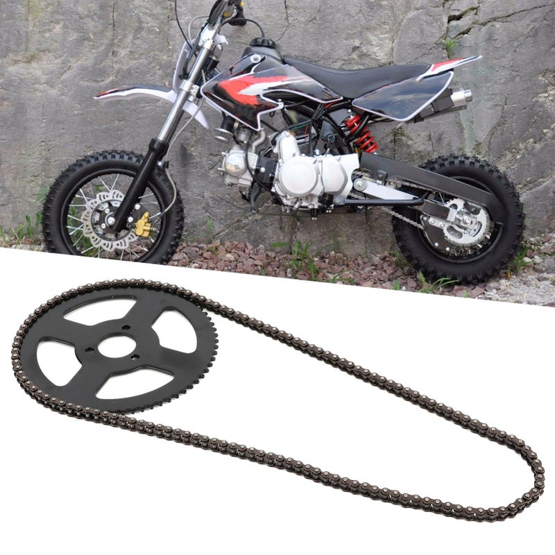 25H Chain 144 Links Steel Alloy - Durable Replacement Universal Accessory for Electric Mini Moto Pocket Bike ATV Quad - Image 4