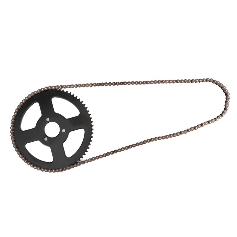 25H Chain 144 Links Steel Alloy - Durable Replacement Universal Accessory for Electric Mini Moto Pocket Bike ATV Quad - Image 5