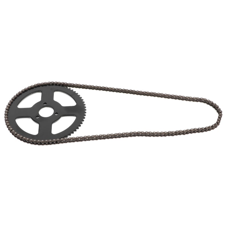25H Chain 144 Links Steel Alloy - Durable Replacement Universal Accessory for Electric Mini Moto Pocket Bike ATV Quad - Image 3