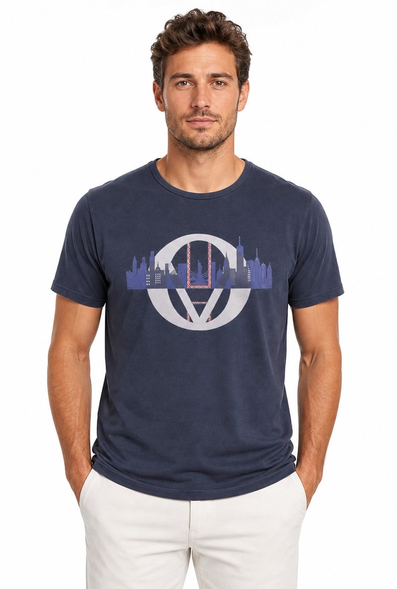 Vasl Hub Unisex Graphic T-Shirt for Men and Women, Printed Casual Crew Neck Short Sleeve Regular Fit Top for Everyday Comfort - Image 2