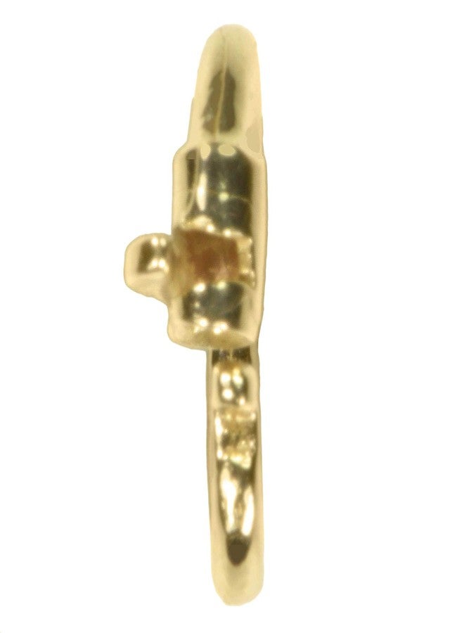 uGems 14K Gold Link Lock for Extremely Tiny Jewelry Repairs, 6mm x 4.75mm Oval Jump Ring, 20 Gauge, Secure Connection for Very Small Gold Chain Links and Chains, SKU: j-4515-1 - Image 3
