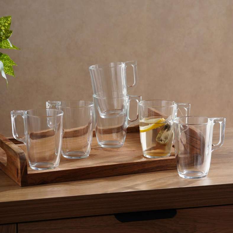 Pan Home Luminarc Nuevo 6-Piece Mug 320ml -Clear - 176ADM9900243 - Image 1