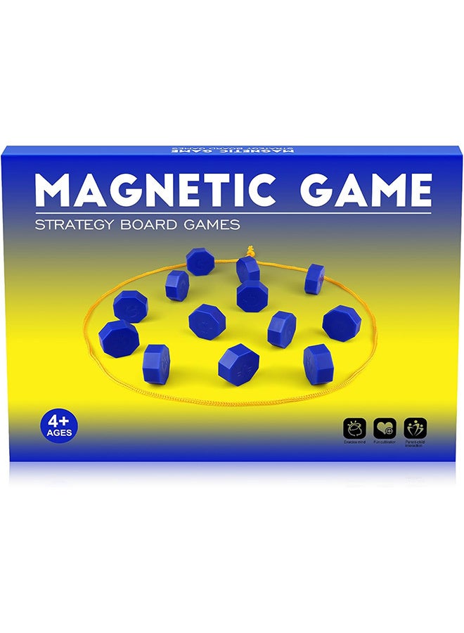 Magnet Game with String, Magnetic Chess Game for Family & Party & Travel & Camping - Puzzle Strategy Games, 2 Player Games for Kids & Adults - Image 1