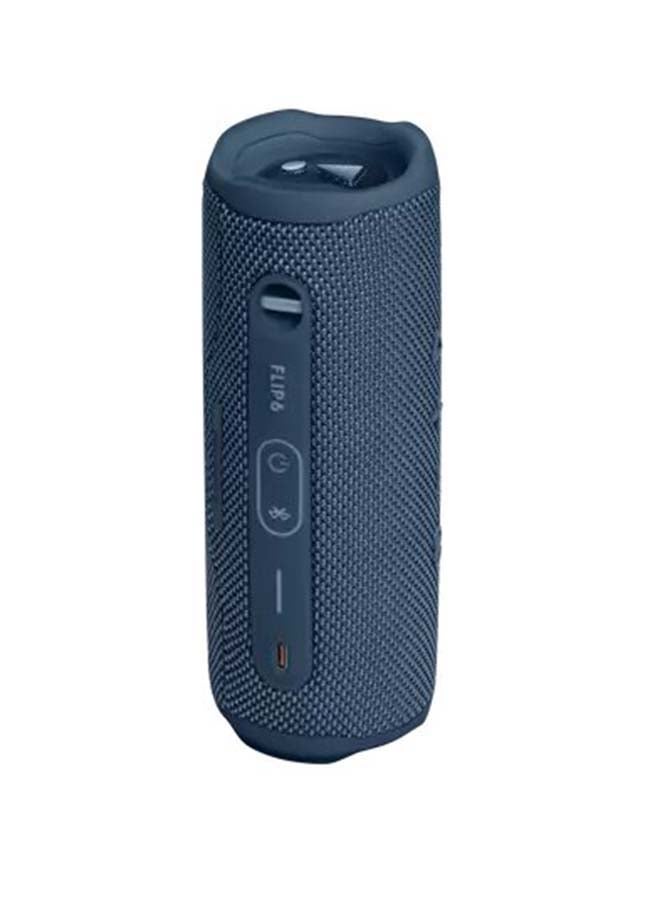 جي بي إل مكبر صوت Flip 6 محمول مقاوم للماء IP67 مع صوت Jbl Original Pro - مكبر صوت ثنائي الاتجاه - باس عميق - بطارية 12 ساعة أزرق - Image 3