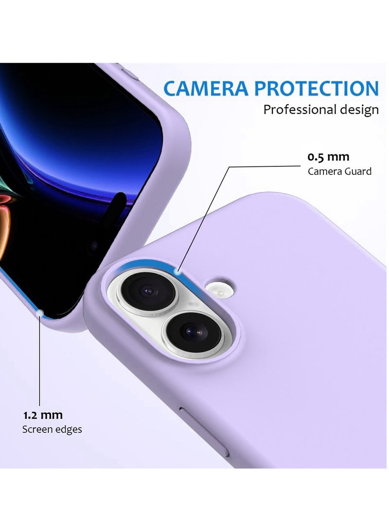 BORTONY iPhone 17 Case Soft Jelly Silicone Cover for iPhone 17 with Inside Microfiber Lining Shockproof Protective Phone Case for iPhone 17 6.3 inch - Image 3