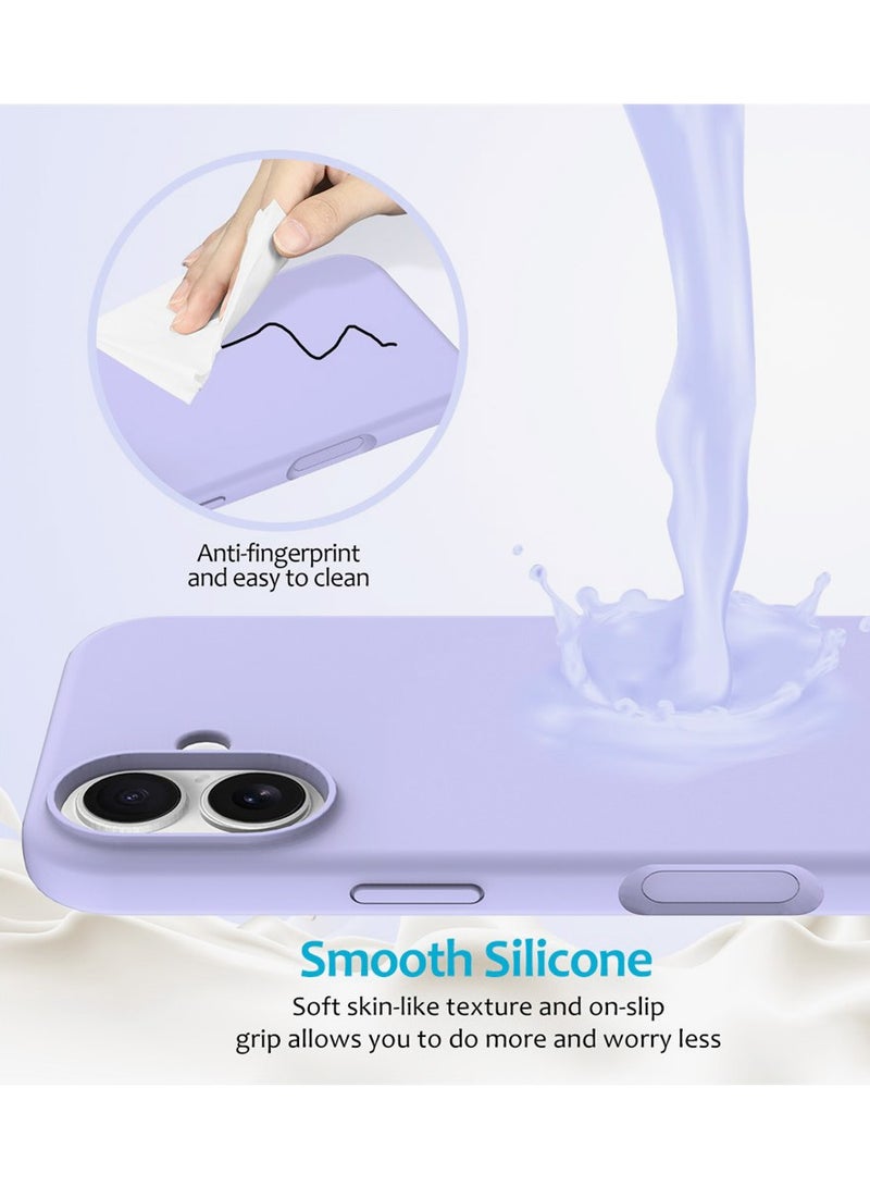 BORTONY iPhone 17 Case Soft Jelly Silicone Cover for iPhone 17 with Inside Microfiber Lining Shockproof Protective Phone Case for iPhone 17 6.3 inch - Image 5