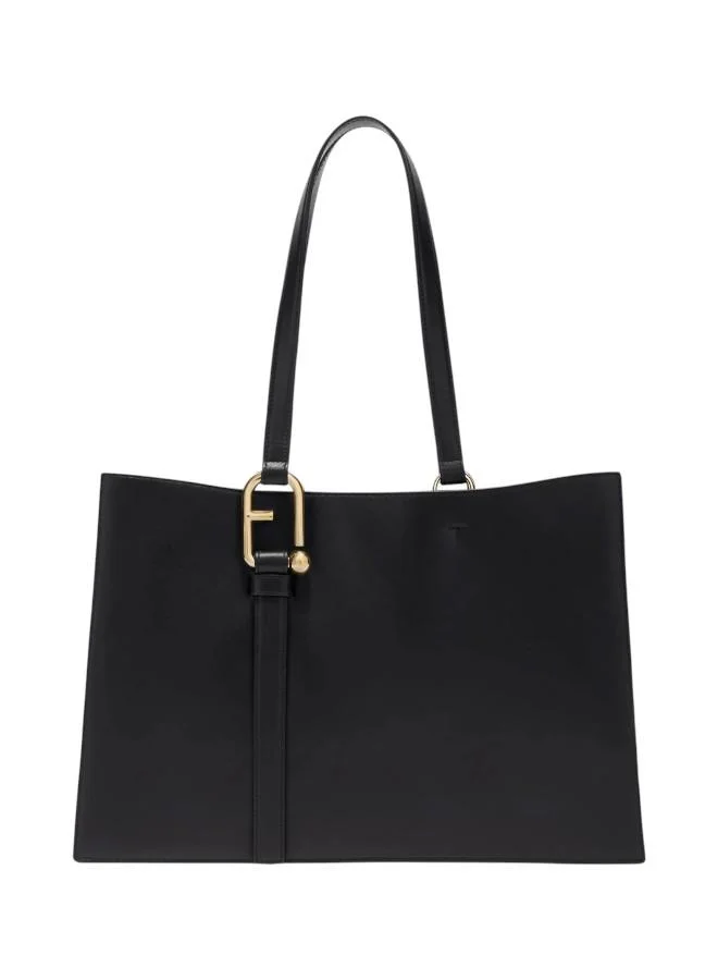 فورلا حقيبة توت Nuvola لون أسود مقاس كبير