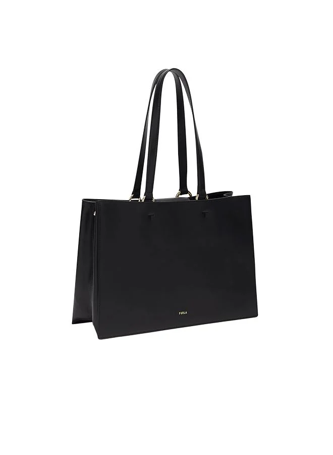 Furla Nuvola Black Tote - Large