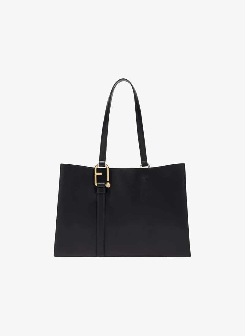 Furla Nuvola Black Tote - Large