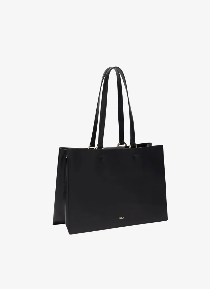 Furla Nuvola Black Tote - Large