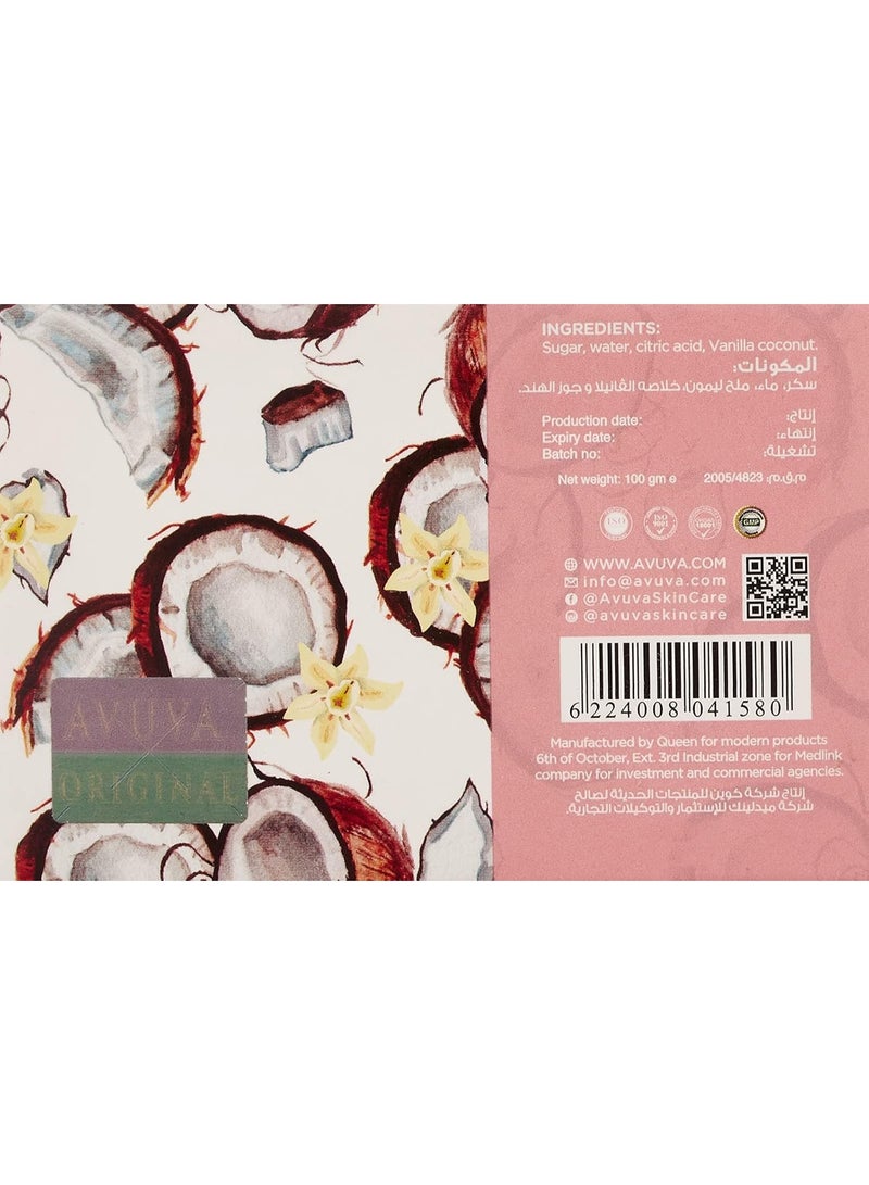 أفيفا افوفا باستري البيضاء لإزالة الشعر بالفانيليا وجوز الهند - 100 جم - Image 2