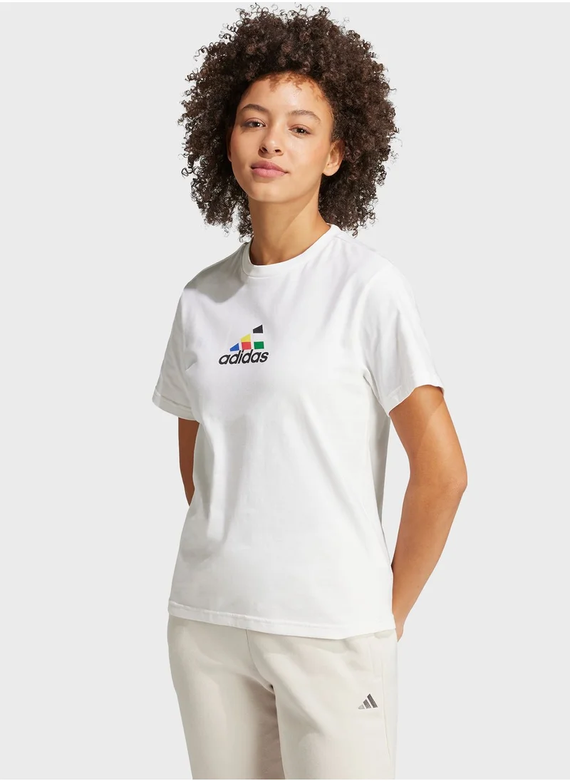 Adidas Tiro Nation Graphic T-Shirt