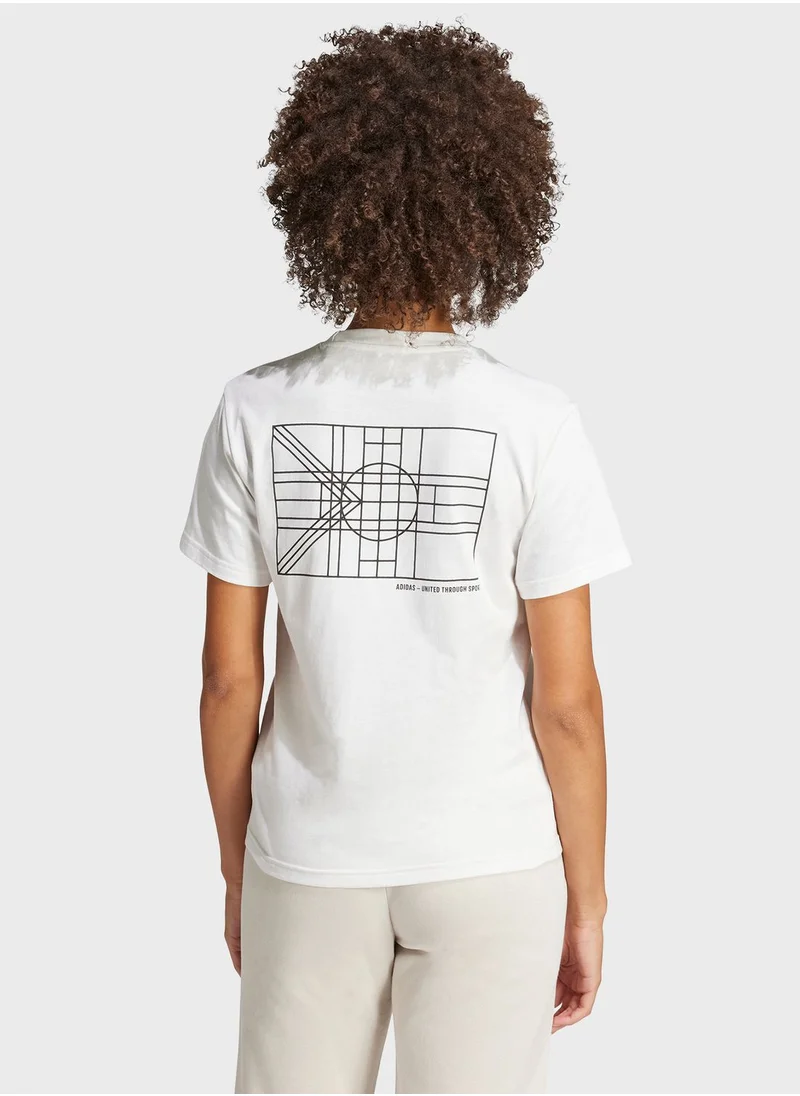 Adidas Tiro Nation Graphic T-Shirt