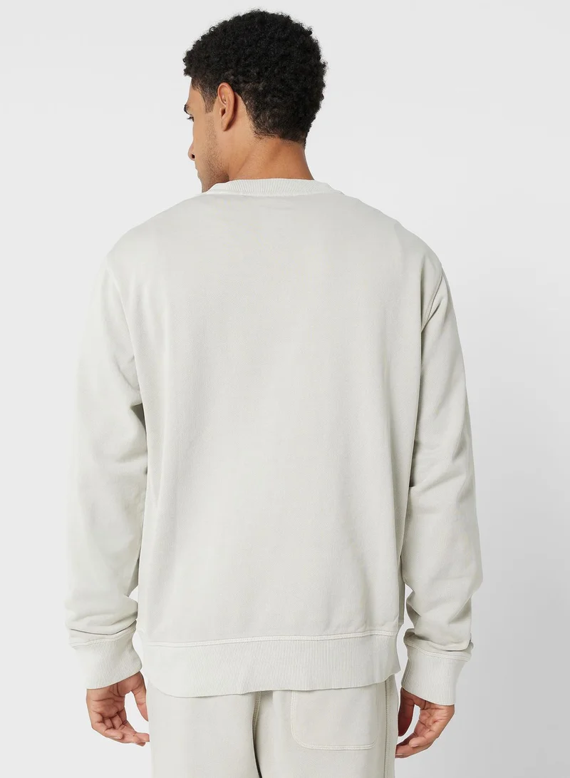 BOSS Logo Crew Neck Sweatshirt