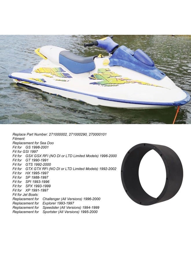 EVGATSAUTO حلقة ارتداء، 140 مم، 5.51 بوصة 271000002، 271000290، 270000101 بديل حلقة ارتداء مضخة نفاثة لسي دو GS GSI GT GTS GTX HX SP SPI SPX XP - Image 2