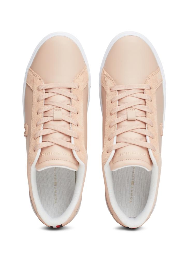 TOMMY HILFIGER - Lace Up Low Top Sneakeras - Image 1