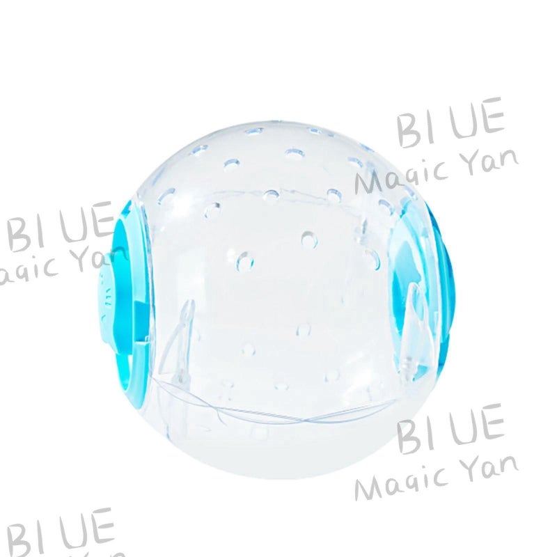 Hamster Exercise Ball with Towing Rope, 18 cm + 1.4m Rope - Image 1