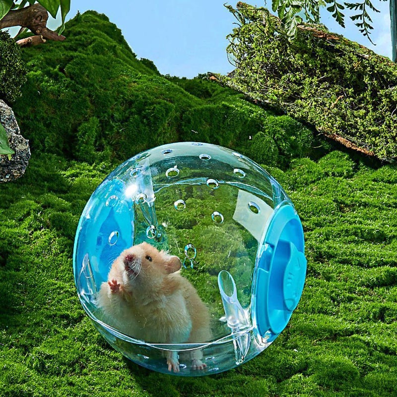 Hamster Exercise Ball with Towing Rope, 18 cm + 1.4m Rope - Image 5