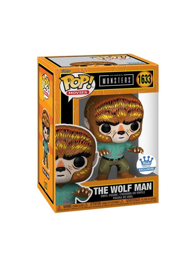 Funko Pop! Movies Universal Monsters The Wolf Man Vinyl Figure, 4.05 inches, Exclusive - Image 1