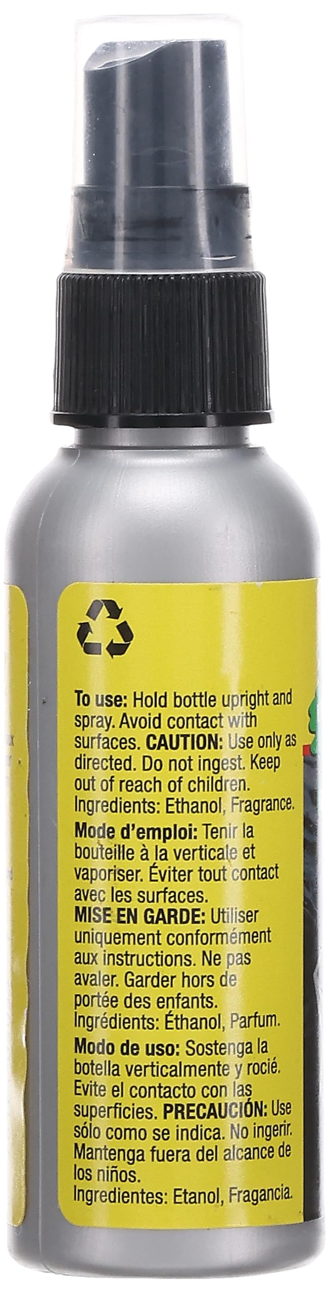 Little Trees 2 Oz. Pump Spray Car, Home and Office Air Freshener, Black Ice - Image 2